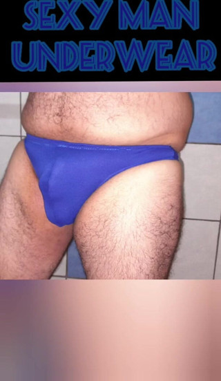 Davidandrexxx: Sexy blauer tanga