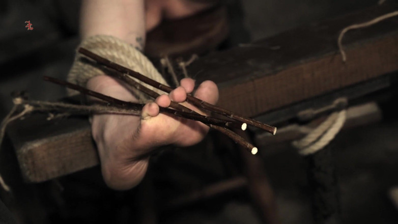 Inquisition and prison world: Imprisoned Witch - the Feet of a Savage Nature Girl Are...