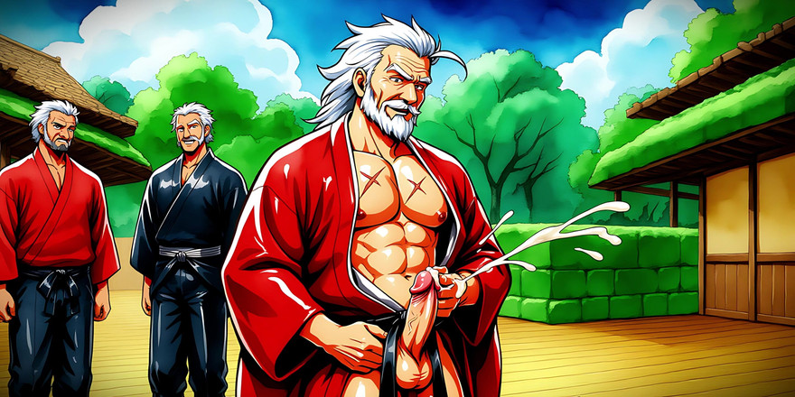 Erotic Man: 动漫和漫画灵感色情男人艺术设置