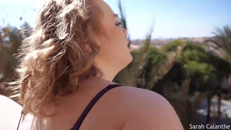 Sarah Calanthe: Fick mich auf dem balkon pOV