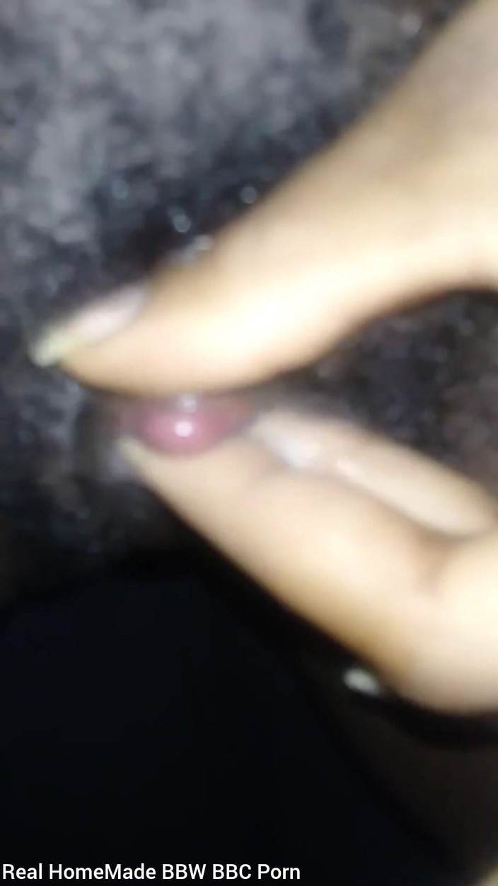 Super sexy ebony cuties: De aproape mângâindu-mi clitorisul mare păros umed