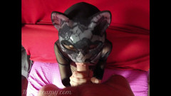 Miss Creamy: Menina chupa pau para vizinho com massagem da próstata - Miss...