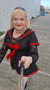 Sissymandy red नाविक पोशाक