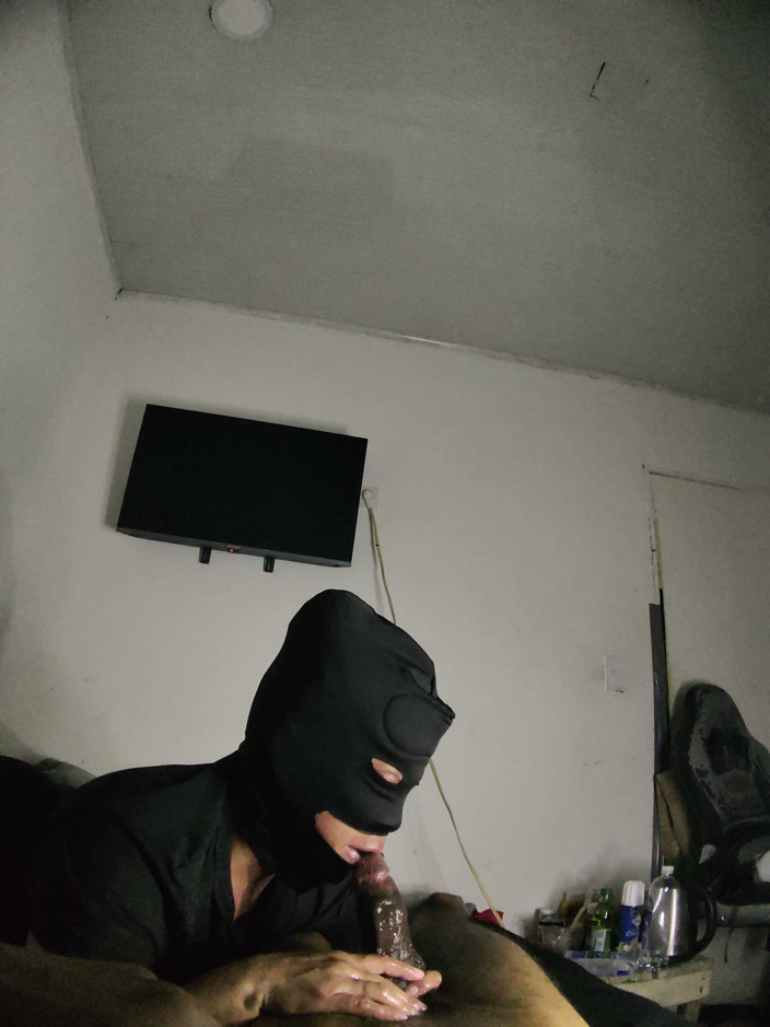 Cum-lobian dickdrainers: بطل الحلق قناع أسود 4