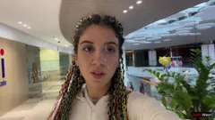 Crazy Cumwalk in Shopping Mall