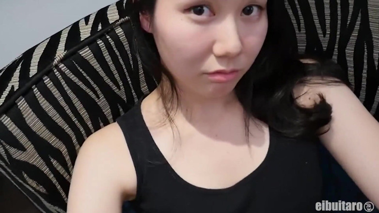 Sky Angel: Sweet Asian teen with hairy pussy pounded and creampied in...