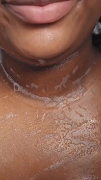 In the Shower Bouncing Squeezing Washing My Huge Tits