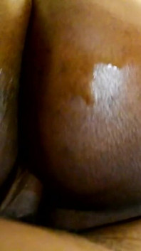 Dick swallowing booty