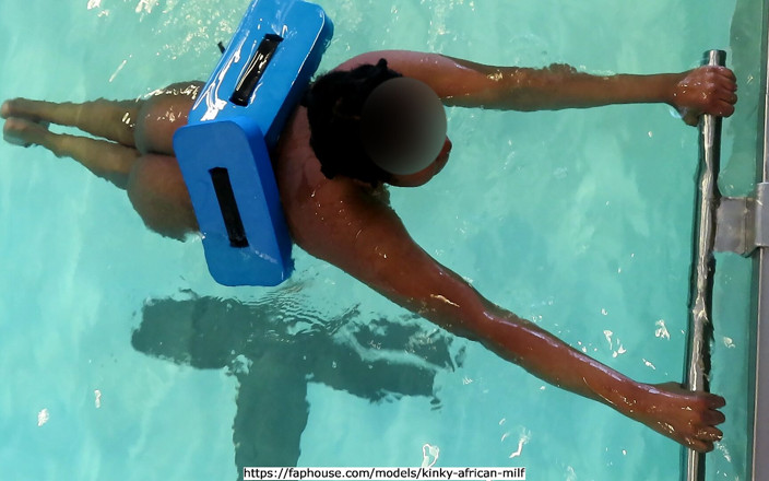Kinky African MILF: Flashing in the Second Hand Shop 01 &amp; Learning to Swim, Lesson 02
