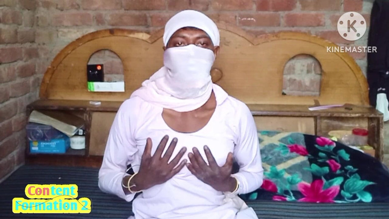 Contentformation2: Desi villager ragazza al mattino