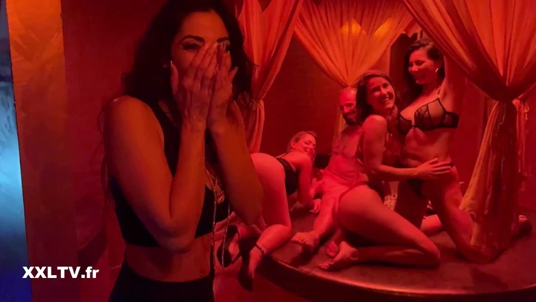 XXLTVFR: Surprise Orgy for Clea Gaultier