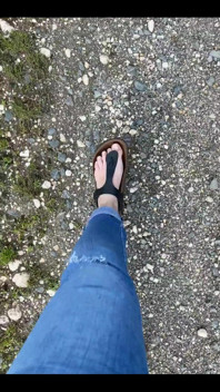 Spontaneously Filmed My Feet