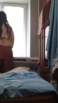 Schoolgirl in School Uniform Fucks Her Teacher for Passing an Exam