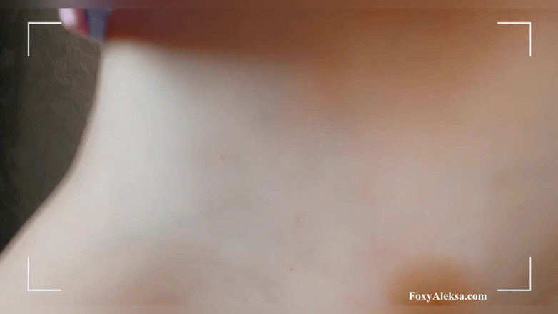 FoxyAleksa: Petite pussy pillow humping. Cute girl want sex