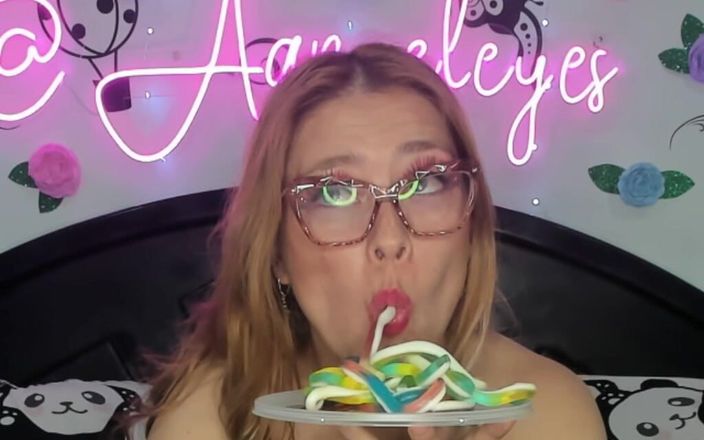 Angel eyes studio: Kamera in mir!! Ich habe 20 große Gummischlangen geschluckt!!