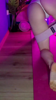Lady Angela Is Working Out While You Are Lurking