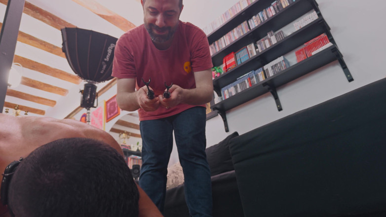 PSM Tickling Network: Pedro on All Fours