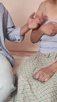 Kamwali Bai village menina duro sexo duro com proprietários filho