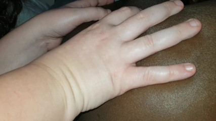 Real homemade BBW BBC porn: BBW BBC Ass Licking Sucking His Balls