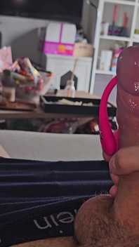 Female Orgasm Makes Young Cock Cum so Hard