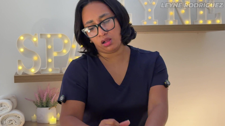 Leyne Rodriguez: Ședință de masaj