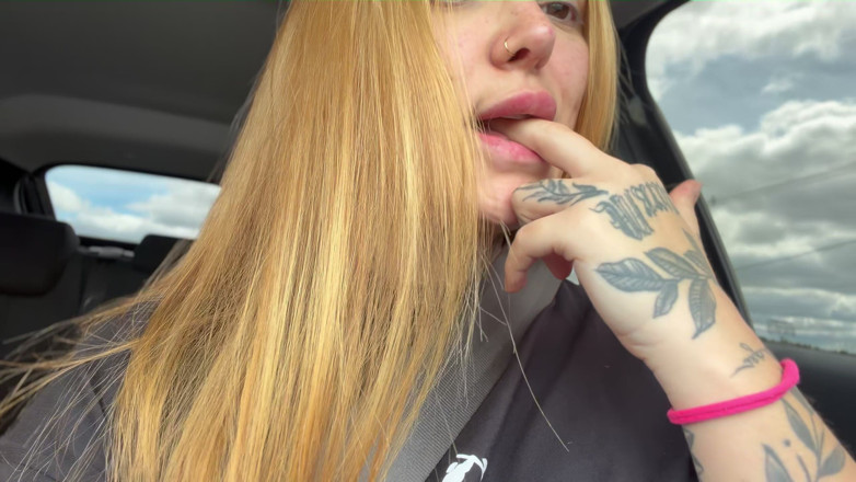 Guilherme Ortiz: Perfect Girlfriend Sucked My Cock Inside the Car and Swallowed...