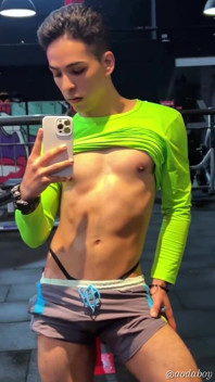Thong, Gym and Muscles