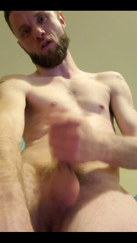 Scuotendo il mio cazzo tutto in faccia!