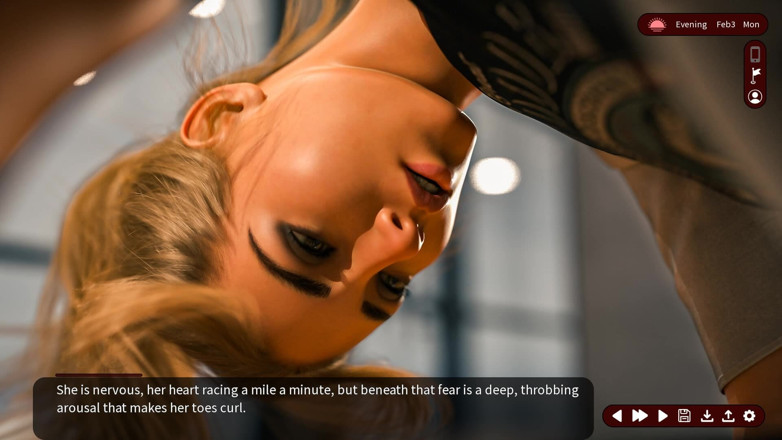 Dirty GamesXxX: กระซิบแห่งความปรารถนา: เมียดูผัวตีเด็กฝึกงานเซ็กซี่ - ตอนที่ 46