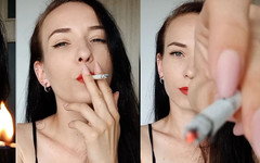 Sara James: अपना मुंह खोलो, ashtray!