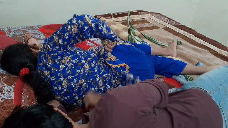 QueenbeautyQB: Rough Sex with Indian Desi Wife the Bedroom - Hot Couple...