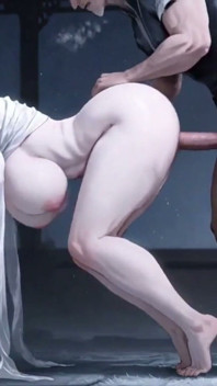 Nimfy Książę złapany sam w nocy (3d-cgi stylizowane)