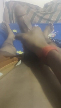 Step Stepsister Is Holding My Penis in Her Hand and Shaking It