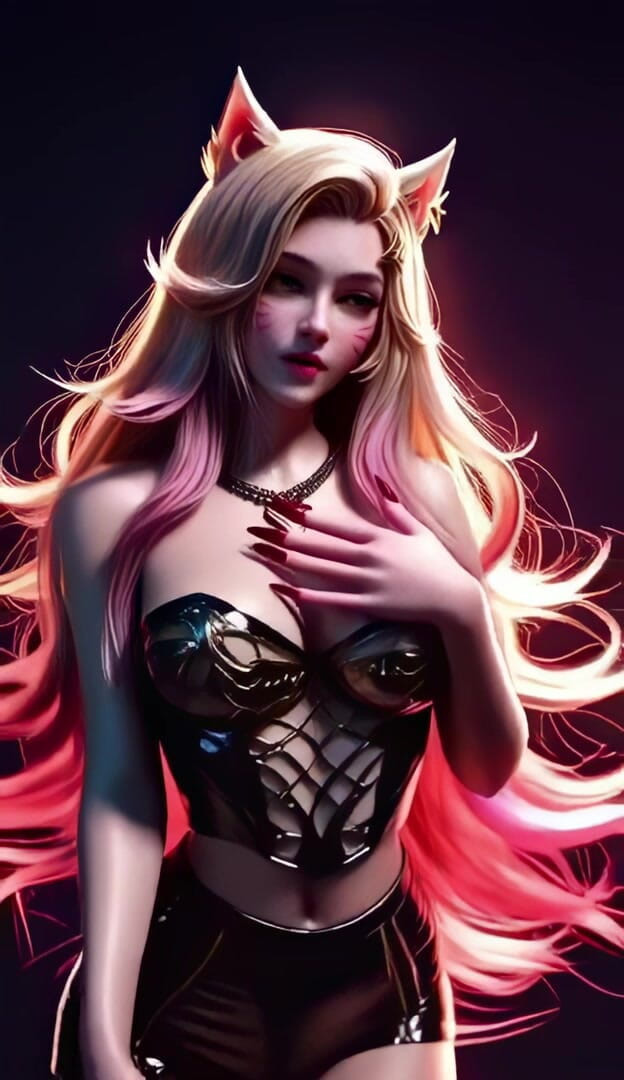 3D-Hentai Games: Ahris passionerade dans