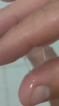 Cleaning up Rough Grandpa's Monster Cumshot.