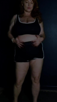 Sexy BBW Sam38g Shaking Assets in Gym Wear