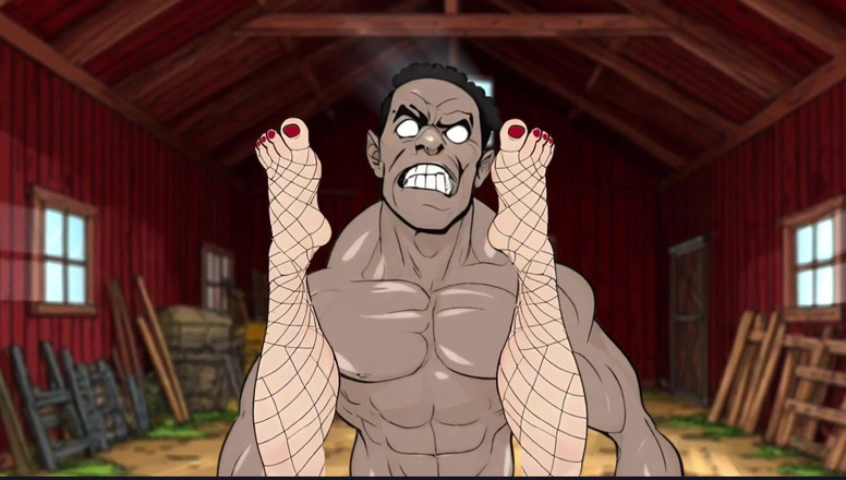 Octopussy Lovers Club: Замужнюю Домохозяйку Трахает Большой Черный Член На Полу В Грязном Сарае, Пока Ее Муж Готовит Барбекю