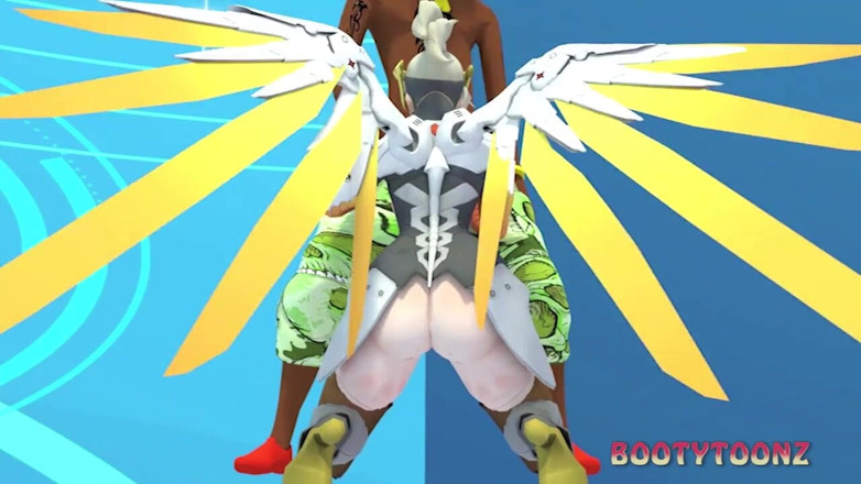 Back Alley Toonz: Interracial, großer schwanz für vollbusiges schätzchen mercy
