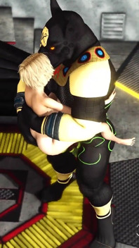 Alien-sex! Eine heiße super-blondine wird von Anubis auf dem exoplaneten gefickt