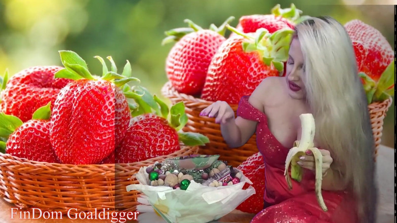 FinDom Goaldigger: Finansal hakimiyet tarzında gıda pornosu