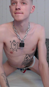Endo Obeys Orders and Playing with His Nipples and Finally Cums