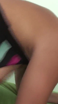 Horny sexy brunette with perfect boobs and body enjoys fucking my cock with her hot shaved pussy