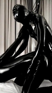 Latex Black Forest Girl Part 3