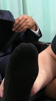Kobe's Socks & Feet