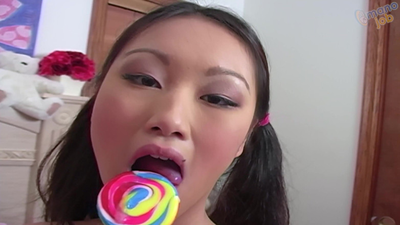 Mano Job: ManoJob Classics: a vintage hi-definition porno movie starring Evilyn Lin!