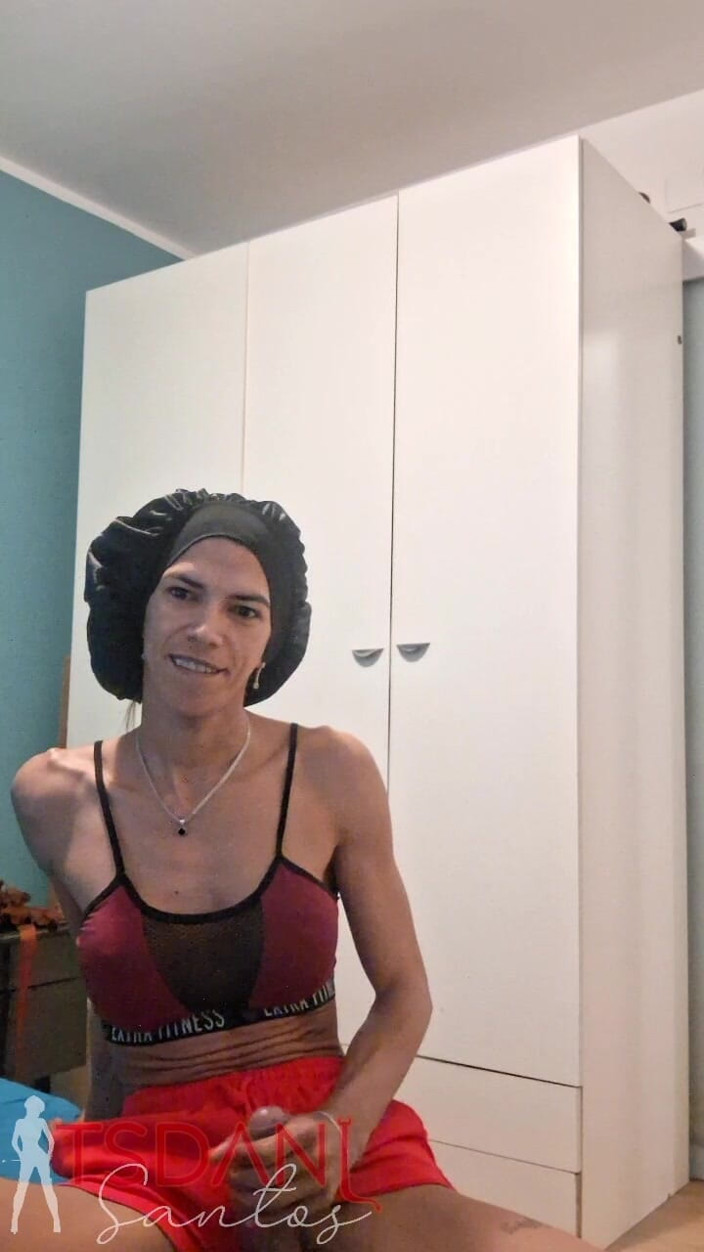 Tsdanisantos1: Oh, It's so Hot, I'm Going to Take My Dick...