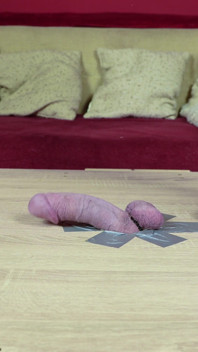 Cockbox CBT and Cock Trampling in Dirty Socks, Femdom Jozi Trample