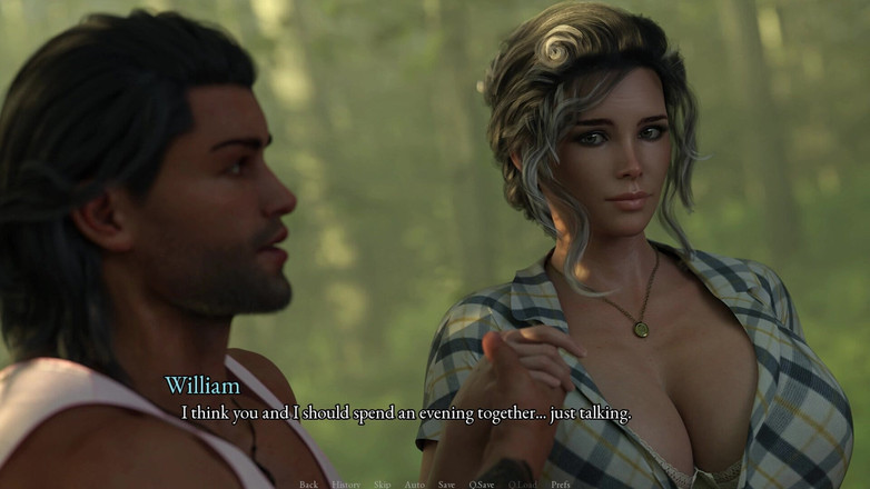 3D Cartoon Porn: Di mana It All Began 12: William Sunscreens Helen's Thigh &amp; Asks...