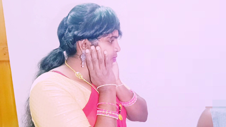 Telugu honey lips: desi sautela beta aur sauteli mammi mukh-maithun aur ghar men...