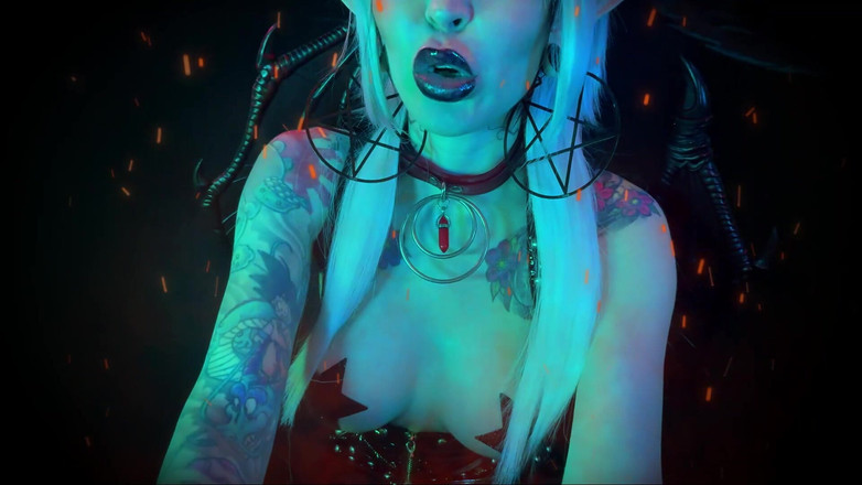 Baal Eldritch: Hell's Toilettentraining mit Demoness Baal - Keuschheit, pisse, Caviar, Original Edition